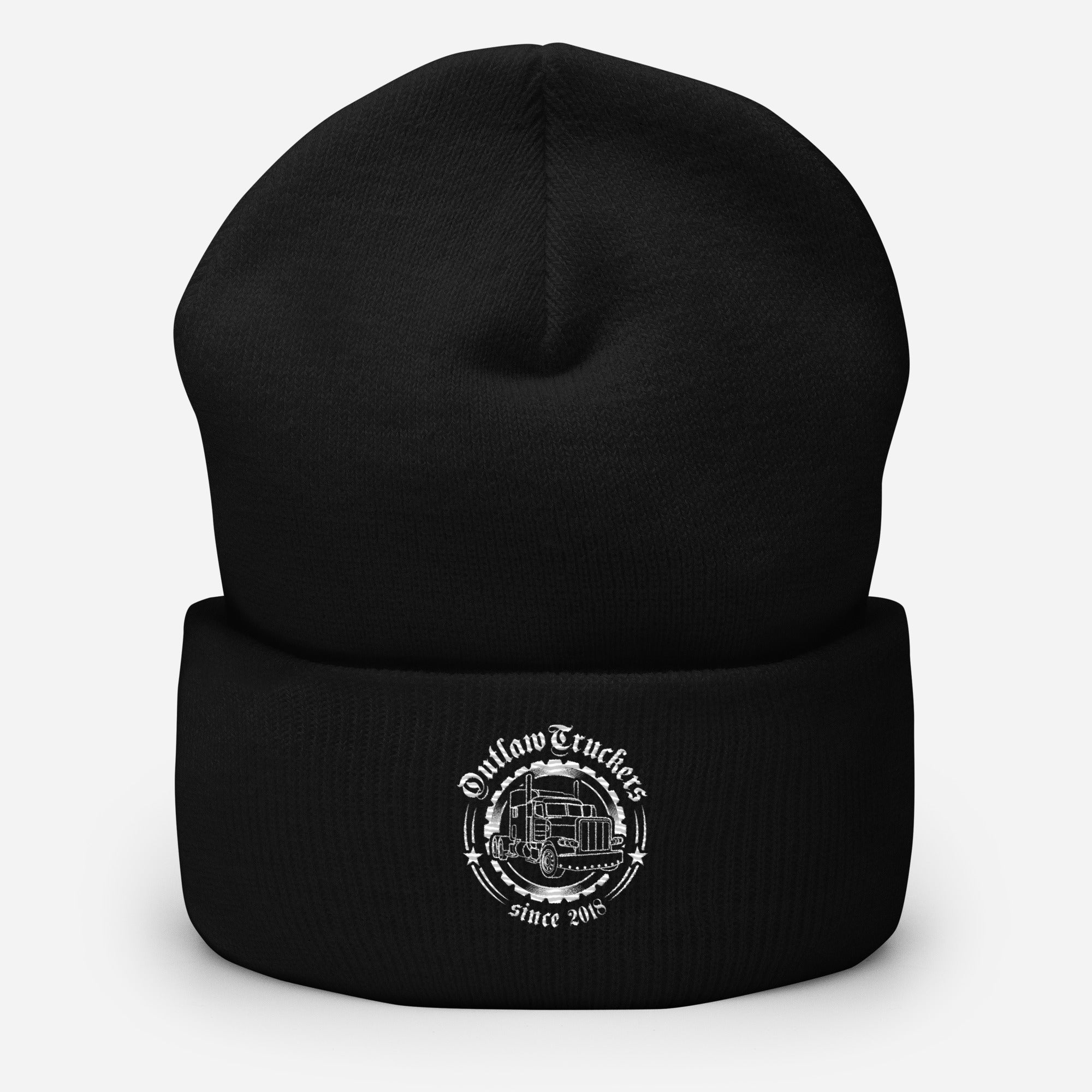 Cuffed Beanie Schwarz