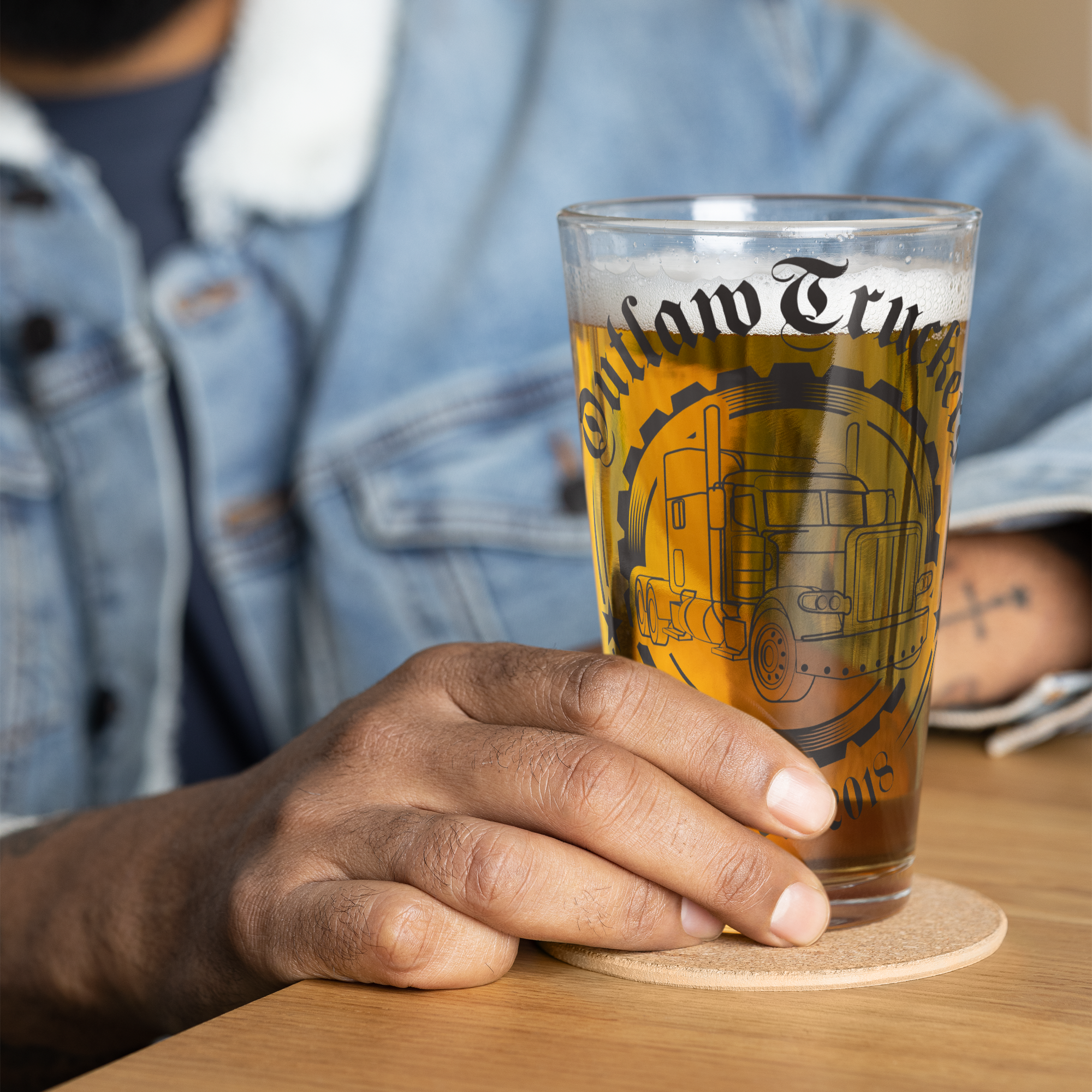 Shaker pint Glas
