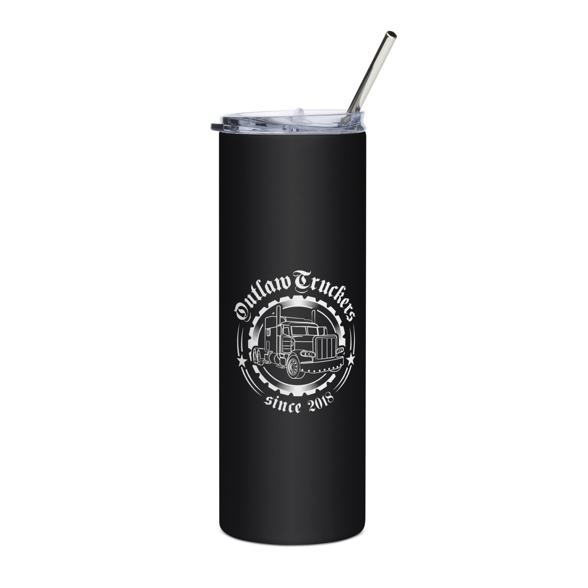 Stainless steel Tumbler Schwarz